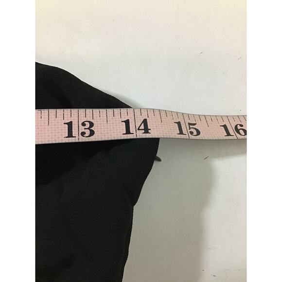 LULU'S XS Divine Charm Black Pleated One-Shoulder Asymmetric Maxi Dress NEW B104 - Picture 8 of 9